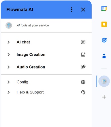 Flowmata AI - Google Workspace add-on - screenshot 01
